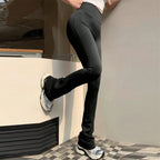 High Waist Micro Flare Leggings — Nylon