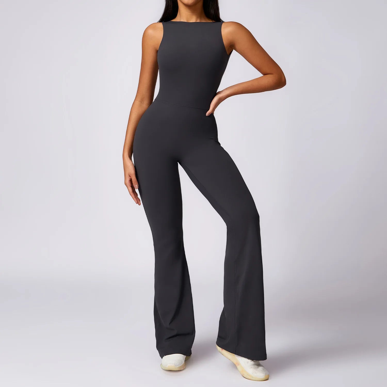 Compression Gym Bodysuit — Nylon & Spandex