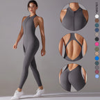 Tummy Control Sports Bodysuit — Nylon