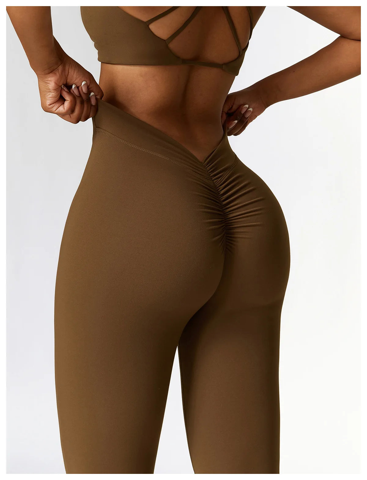 High Waist Flare Leggings — Nylon & Spandex