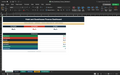 Excel finance dashboard with summary bars for revenue and expenses