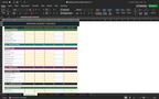 Wedding planner template: budget tracker spreadsheet with income, expenses, and category tables
