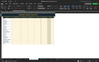 Wedding planner template: wedding vendor contacts spreadsheet with contact and service fields