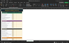 Wedding planner template: wedding planning checklist spreadsheet with to-do sections and tasks