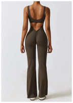 Push-Up Gym Bodysuit — Nylon & Spandex