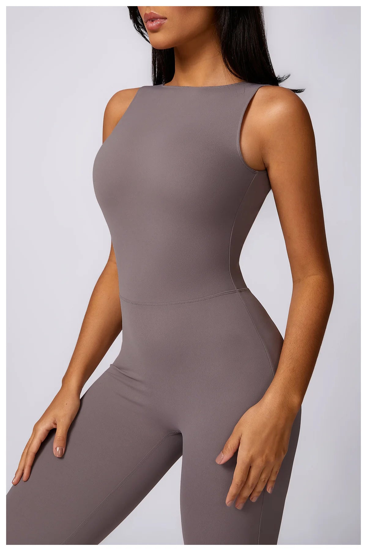 Compression Gym Bodysuit — Nylon & Spandex