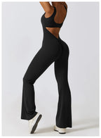 Push-Up Gym Bodysuit — Nylon & Spandex
