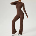 Long Sleeve Fitness Jumpsuit — Polyamide & Elastane