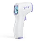 Non-Contact Infrared Forehead Thermometer — LED Display, Baby & Adult