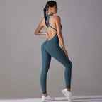 Tummy Control Sports Bodysuit — Nylon